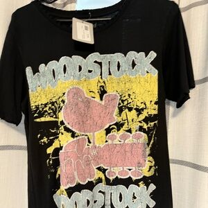 Woodstock Peace T-shirt Vintage